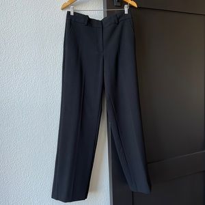 LOFT Black Wide-Leg Trouser SZ8